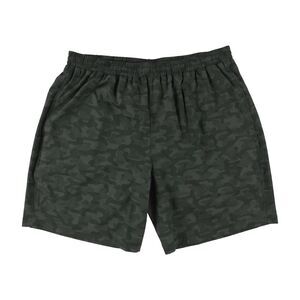 SOLFIRE Mens Woven Athletic Workout Shorts, Black, NWT